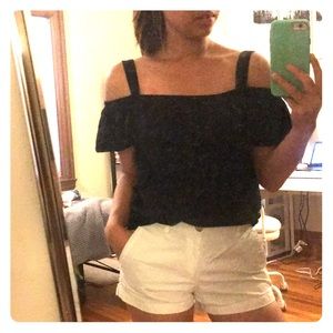 JCrew off the shoulder top, XXS